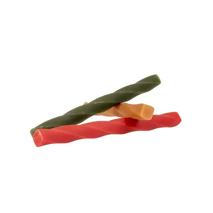 [LR10091] Duvo Garden Bites Dental Twisters Small Pouch 13cm - 28 Pcs Mix Colors (1).webp