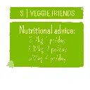 Duvo+ Garden Bites Veggie Friends S - 6cm -18pcs Multicolour (1).webp