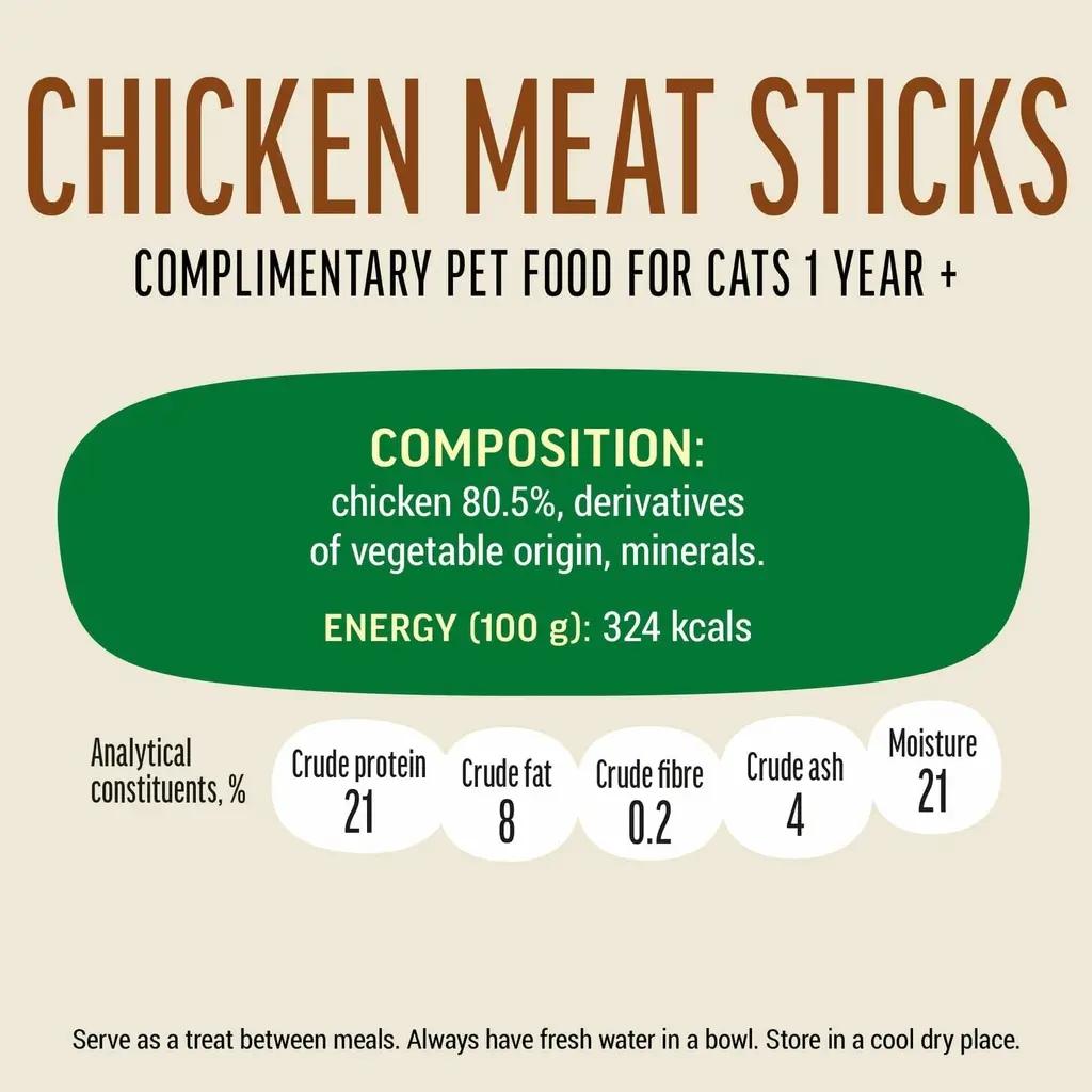 Cat Fest Meat Sticks Chicken For Cat[Weight - 45g] (2).webp