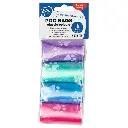 Duvo Poo Bags Classic Colour Paws Multicolour 4 x 20pcs.webp
