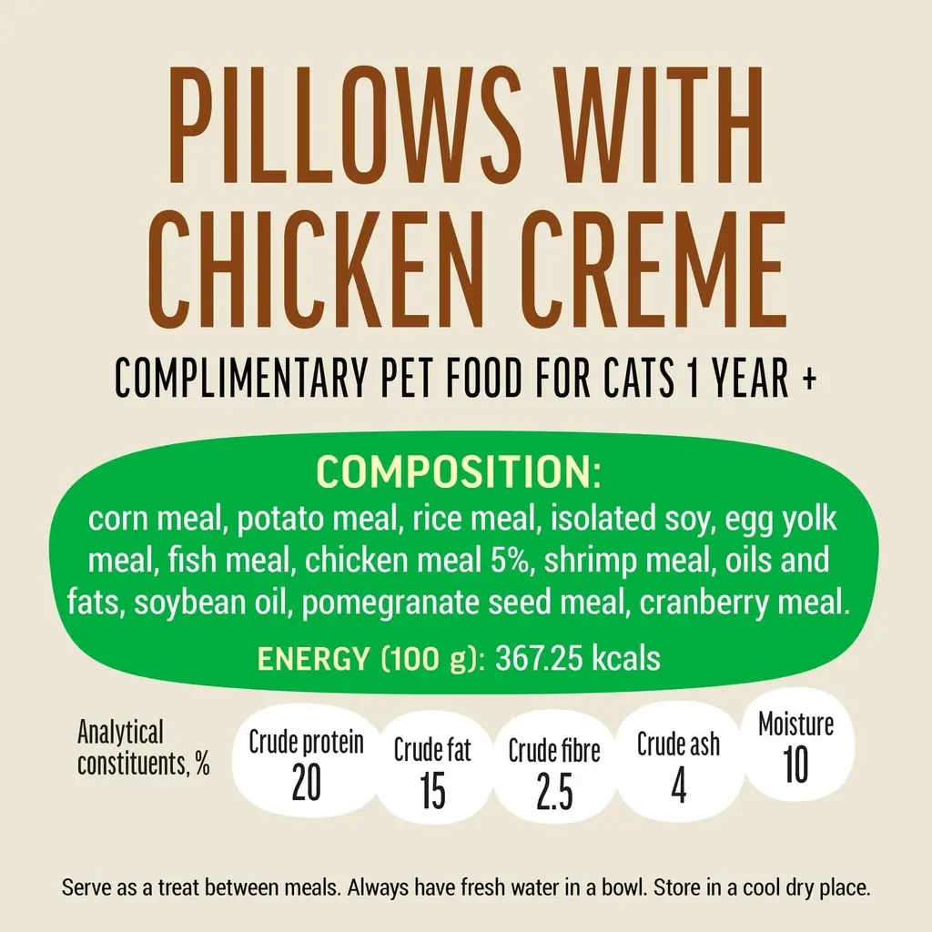 Cat Fest Pillows With Chicken Cream[Weight - 30g] (1).webp