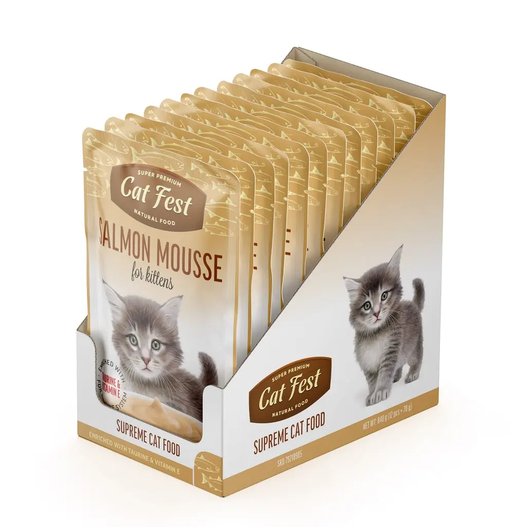 Cat Fest Salmon Mousse For Kittens 70g (1).webp