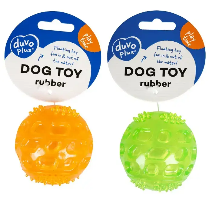 [LR1714503] Duvo Tpr Ball Squeaky Orange-Green 5 (2).webp