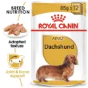  Royal Canin Breed Health Nutrition Dachshund Adult (WET FOOD - Pouches)  