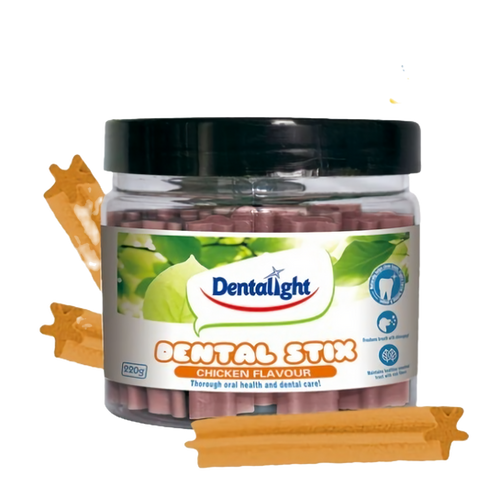  Dentalight 2.5 Dental Stix For Dog - Chicken Flavour 220g 