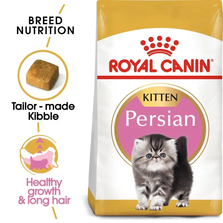Royal Canin Persian Kitten Dry Food 400g - Healthy Growth & Coat