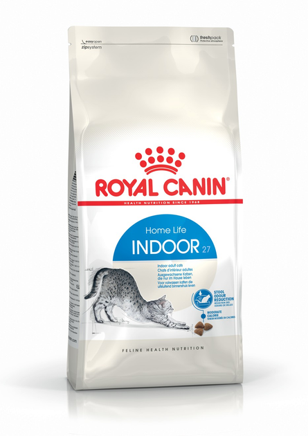 Royal Canin Feline Health Nutrition Indoor Odor & Hairball Control Adult Dry Cat Food