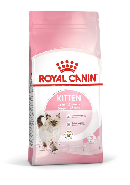 Royal Canin Feline Health Nutrition Kitten Dry Cat Food Bag