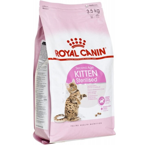 [RO306600] Royal Canin Feline Health Nutrition Kitten Sterilised Kitten Sterilised Dry Cat Food Bag 2kg
