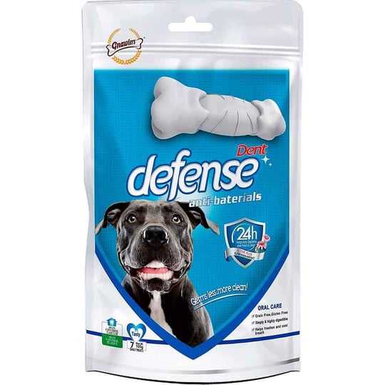 Gnawlers Dent Defense Antibacterial Treat Pack 105g, 7pcs