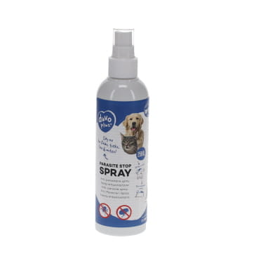Duvo+ Parasite Stop Spray for Dogs & Cats 250ml - Natural Flea & Tick Treatment
