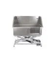 Shernbao Stainless Steel Electric Pet Grooming Tub 127x67x106-176cm - Adjustable & Professional Bathing