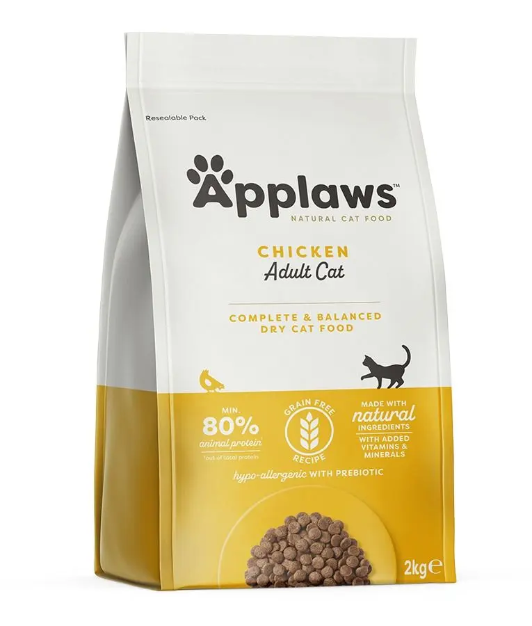 APPLAWS Chicken Adult Dry Cat Food - 2KG