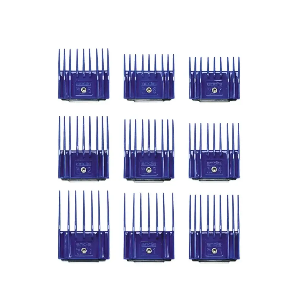 Andis 9-Piece Small Attachment Comb Set