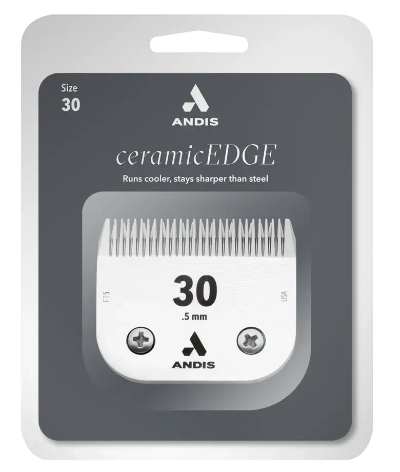 Andis Ceramic Edge® Detachable Blade - Size 30 (0.5mm)