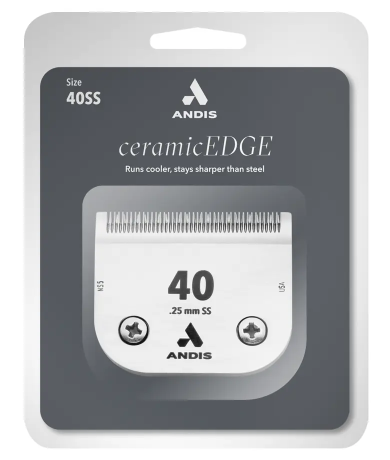 Andis Ceramic Edge® Detachable BladeBlade Size: 40ss / 0.25mm 