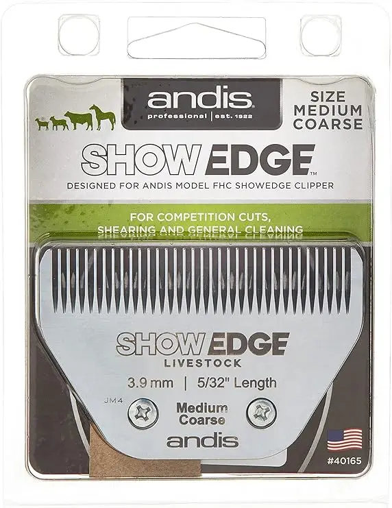 Andis Show Edge Detachable Livestock Blade — Medium Coarse 