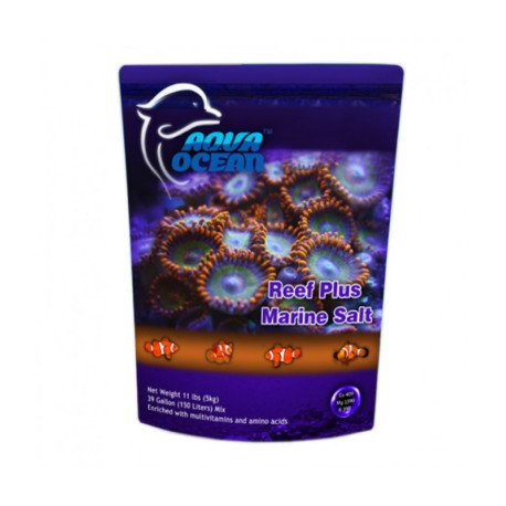 Aqua Ocean Reef Plus Marine Salt (Bag)Weight: 5kg 