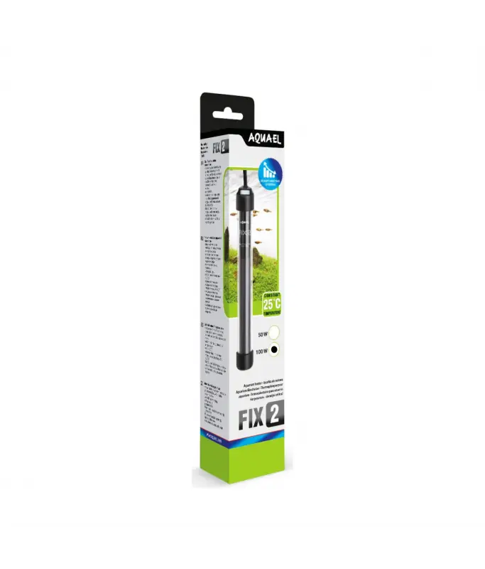 [AQ123502] Aquael FIX 2 Aquarium Submersible Heater - 100W