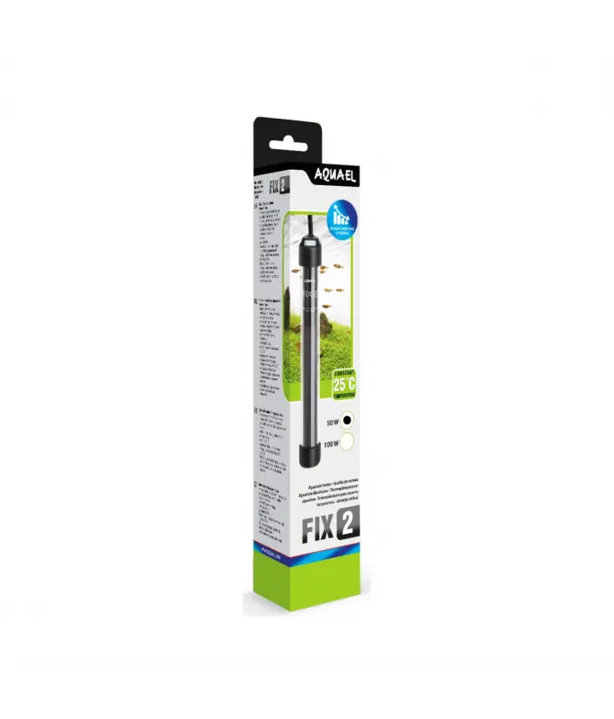 [AQ123501] Aquael FIX 2 Aquarium Submersible Heater - 50W