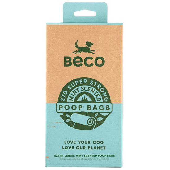 [5060189754779] Beco Bags Mint Scented Poo Bags 270pcs