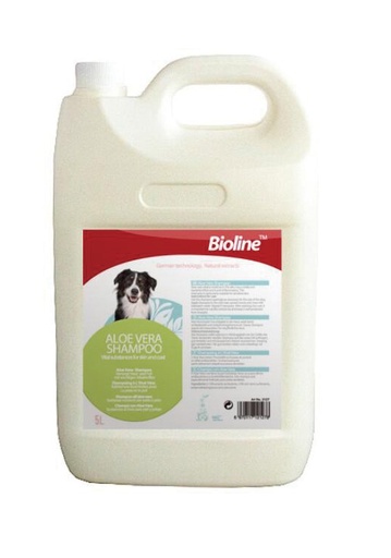 Bioline Aloe Vera Dog  Shampoo 5LVolume: 5L, Weight: 6kg 