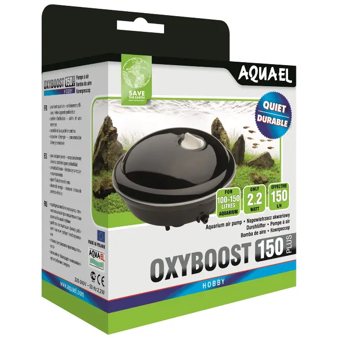 Aquael Oxyboost Airpump Flow: 150L/h