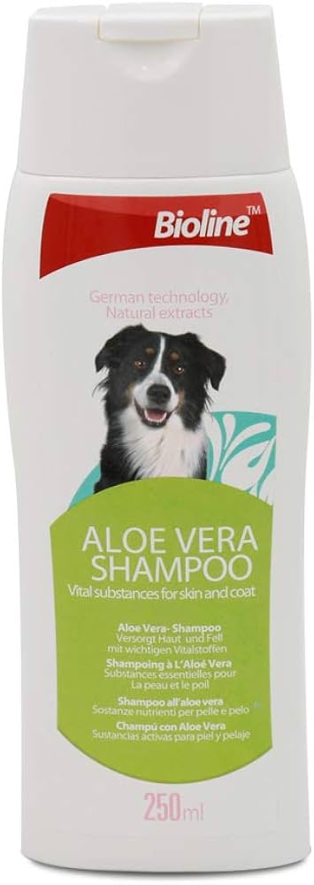 Bioline Aloe Vera Dog Shampoo 250mlVolume: 250ml 