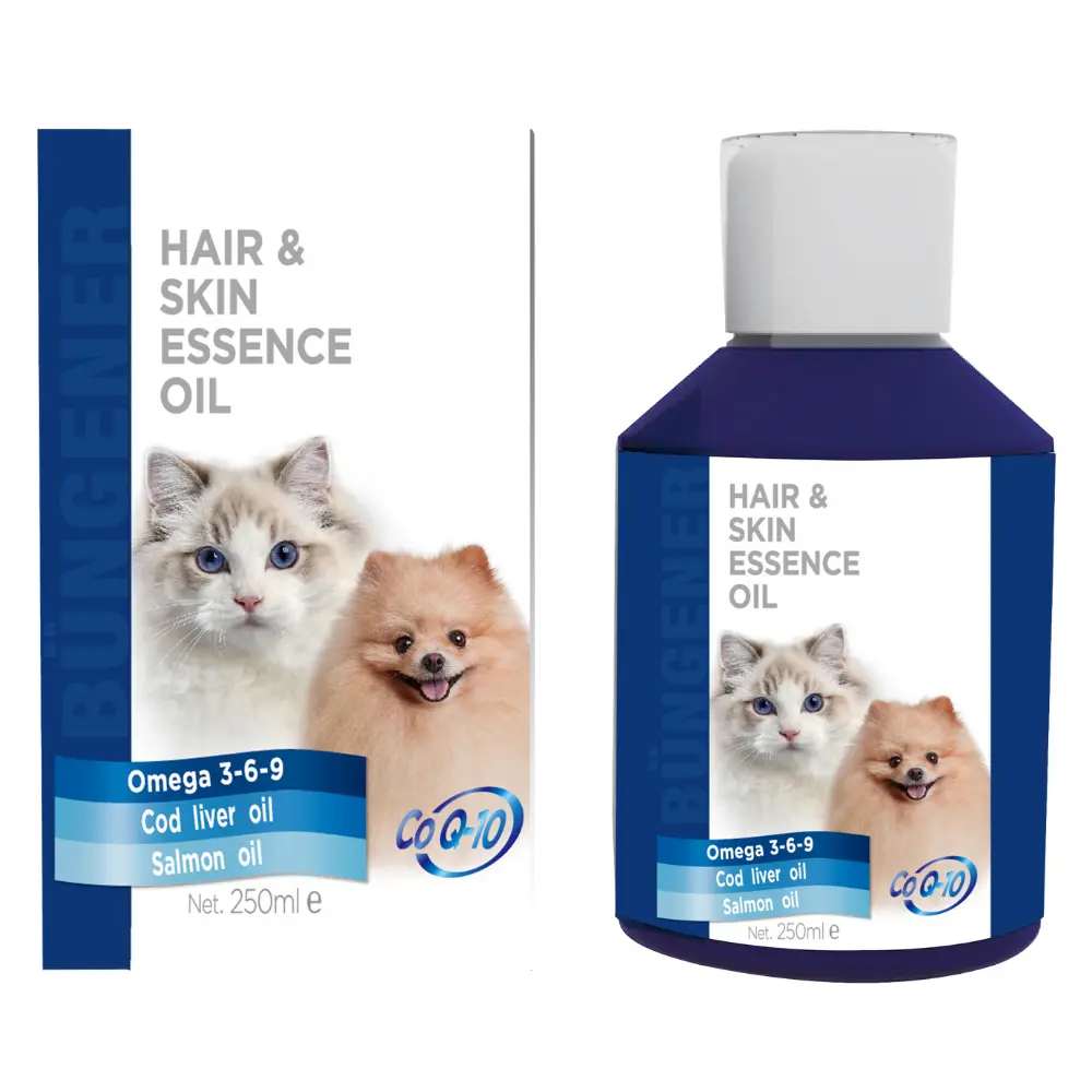 BungenerHair&SkinEssenceOilForCats&Dogs-250ml(FishOil)