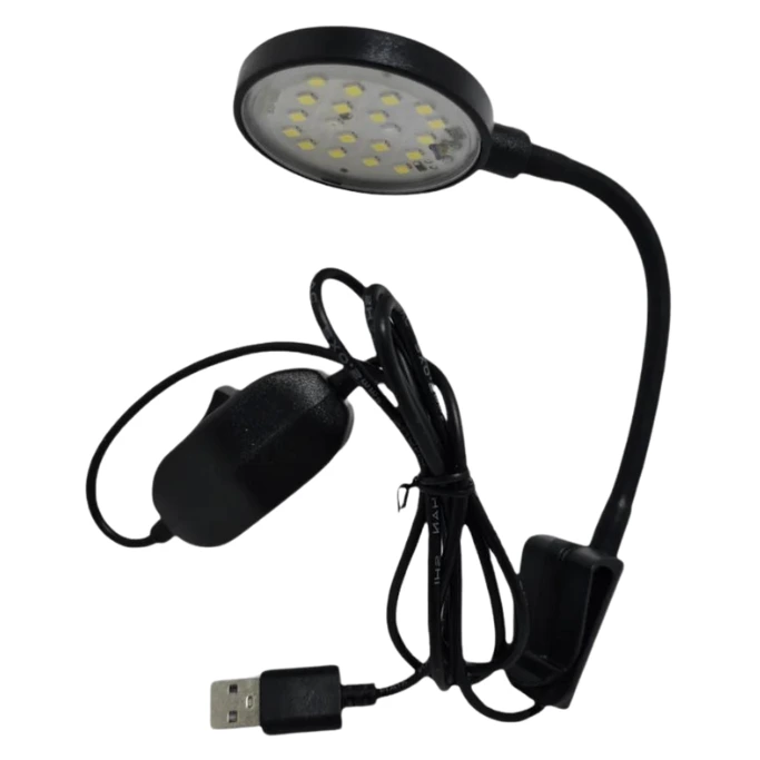 CHICOS COCO MINI CLIP LAMP WITH USB PLUG JY-25 - 4W