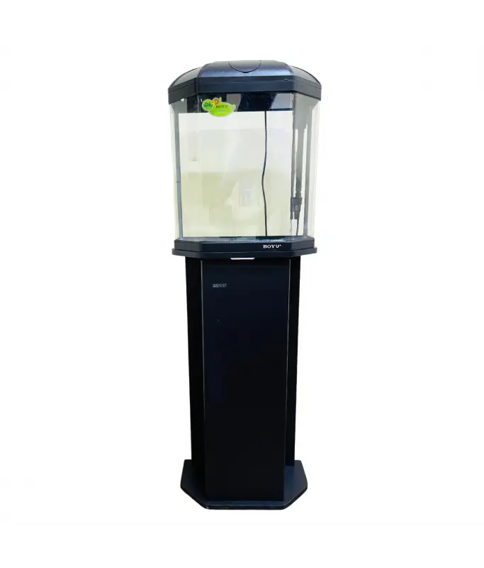 [LJ-380-SET] Boyu LJ Series Dragon Aquarium with Cabinet (25L)Dimension: 401L x 214W x 475H mm
