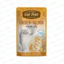 Cat Fest Tender Jelly Chicken With Salmon Wet Cat Food Can 70g