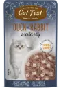 Cat Fest Duck With Rabbit In Tender Jelly For Cats 70g