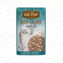 Cat Fest Tender Jelly Duck With Salmon Wet Cat Food Can 70g