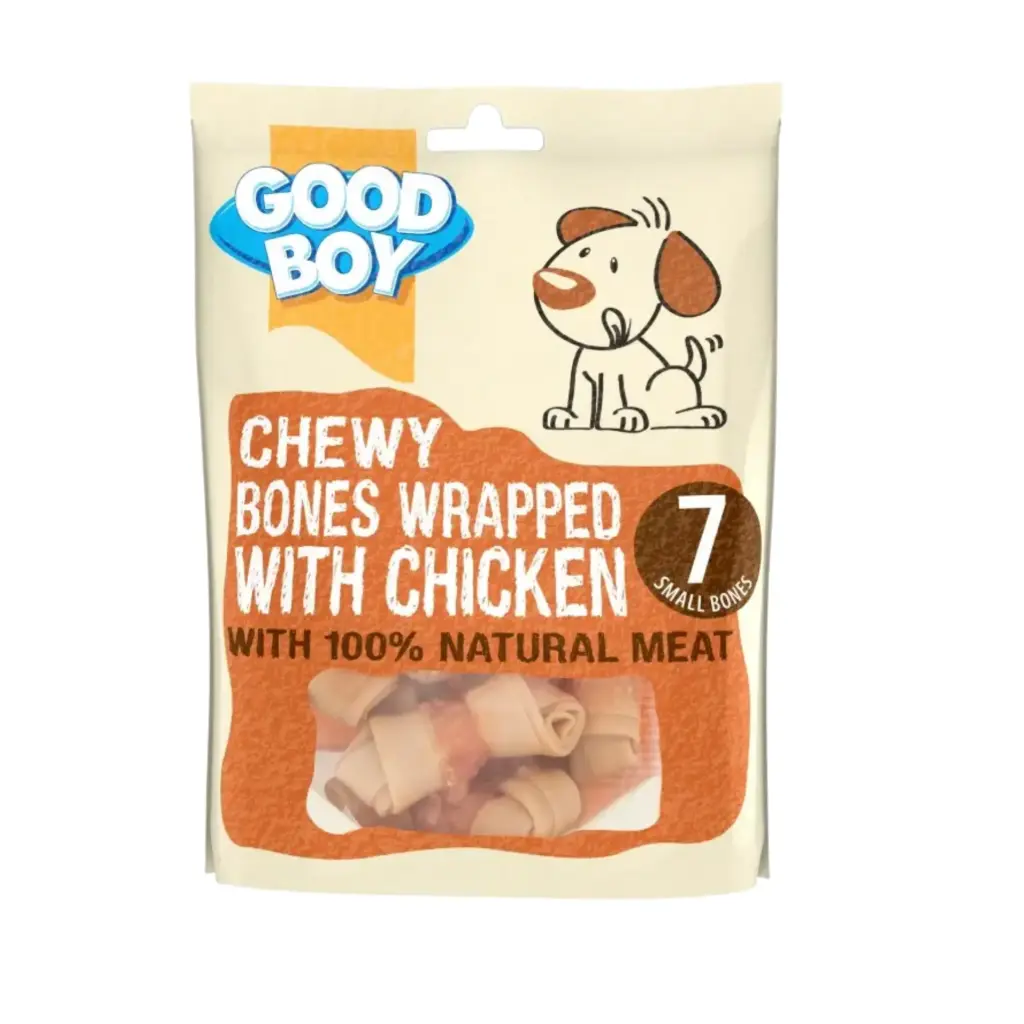 [ART620230] Chicken Wrap Bone Mini Pack Dog Treats - 7 pc