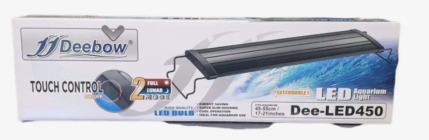 Chicos Deebow LED Light with Touch Control (White & Blue)Length: 45-55cm