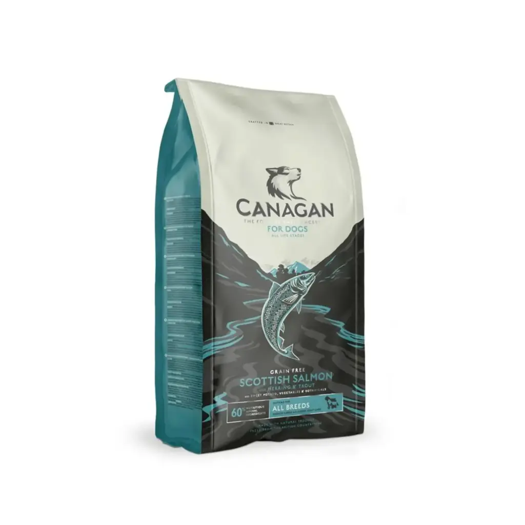 [300776] Canagan Canagan Scottish Salmon Formula Dry Food For Dog All Stage Small Breed 2kg. (Dog) – 2kg