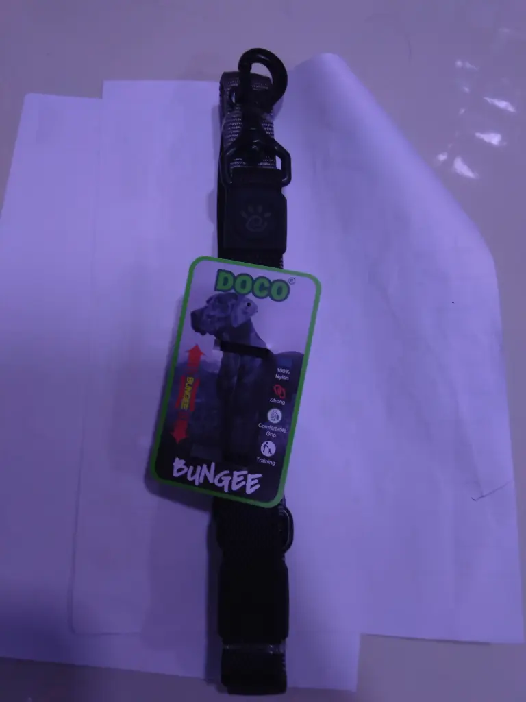 DOCO 4ft Shock Absorbing BUNGEE Leash - Large (DCB1148)Color: Grey, Sizes: L