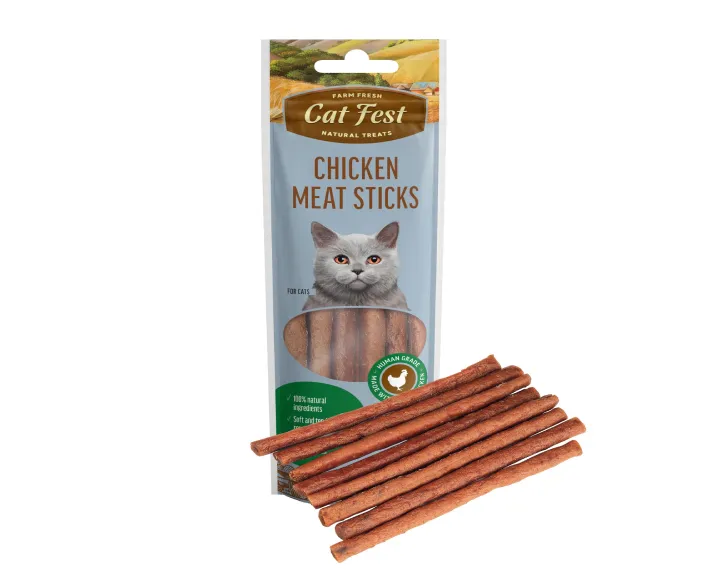 Cat Fest Meat Sticks Chicken For CatWeight: 45g 