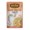 Cat Fest Salmon With Crab Stick In Tender Jelly Wet Cat Food Can 70g