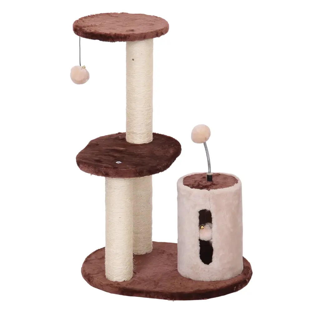 CatryCatTowerWithScratcher45x35x65cm