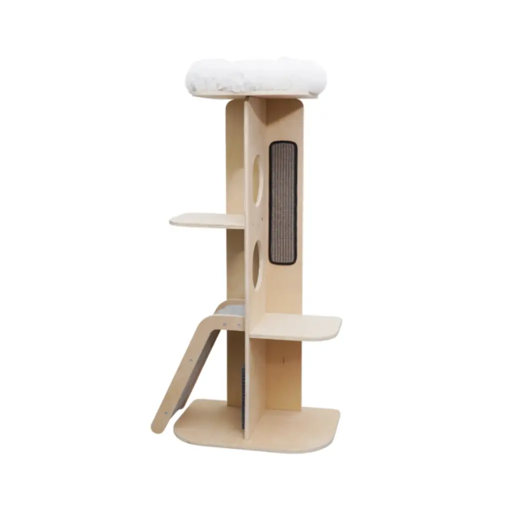Catry Cat Tower with Scratcher 48x39x128cm