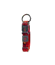 DOCOVARIOO-RingCollarwithReflectiveStitchingColor:Red,Sizes:S