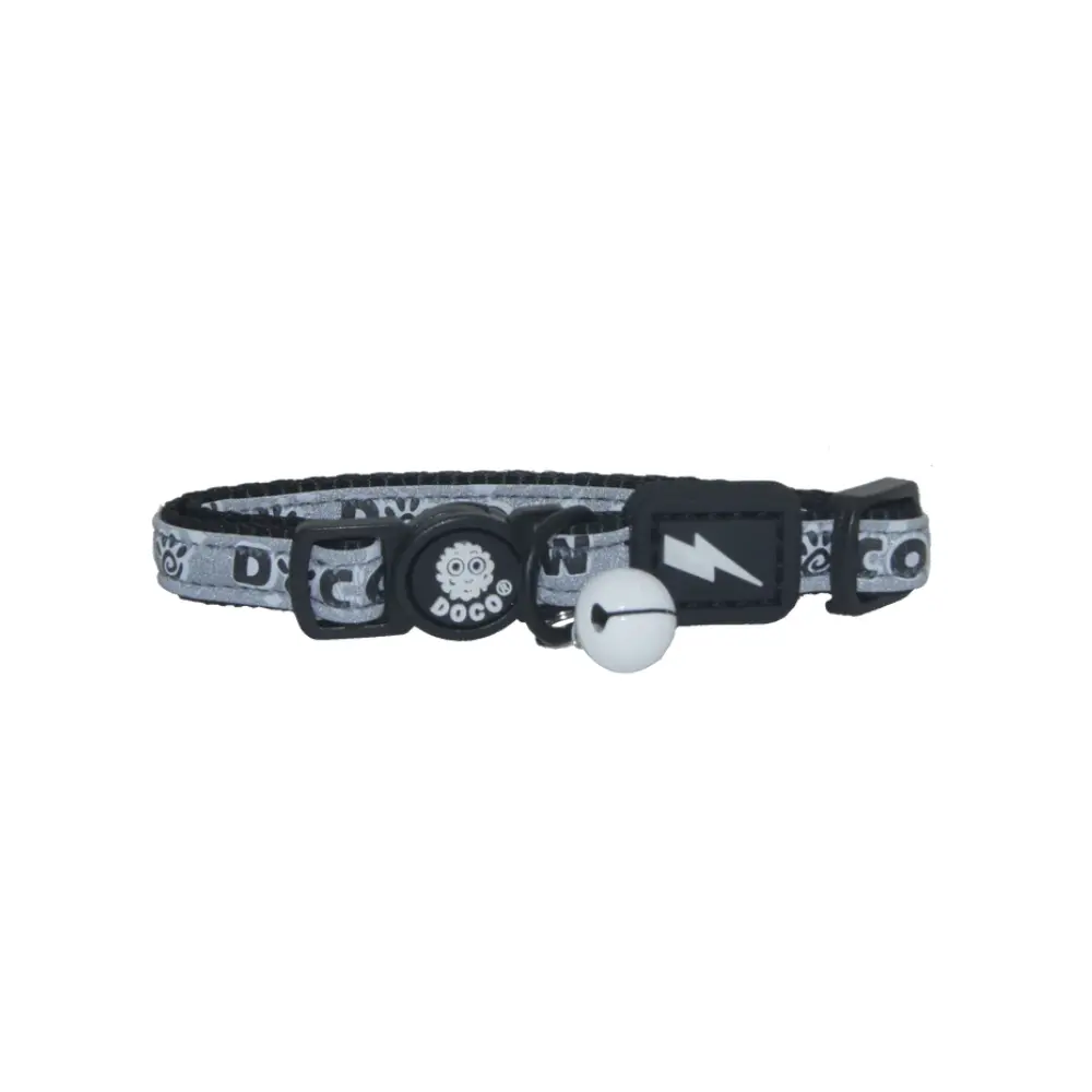 DOCOReflectiveCatCollar(DCAT011)Color:Black