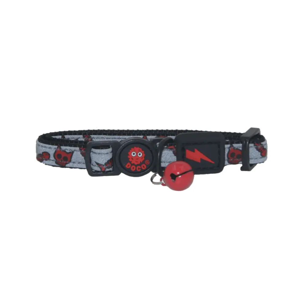 DOCO Reflective Cat Collar (DCAT011)Color: Red