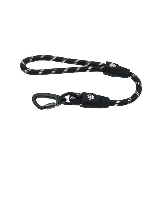 DOCO Reflective Traffic Rope Leash - Click & Lock Snap - 20 inch (Large)-DCROPE5020Color: Purple