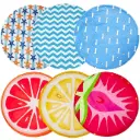 DUVO+ Round Self-Cooling Mat for Pets - 60x60cm, Assorted Colors