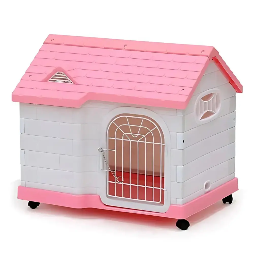 DayangDogCage(085)-63.5x46x58.5cm-Pink