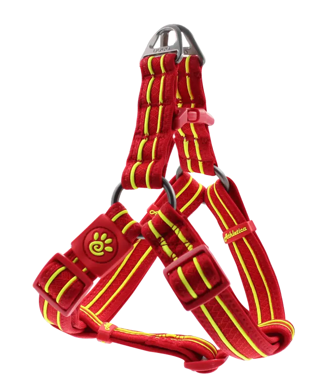 [DCA393-03L] DOCO® Solar Mesh Step in Dog Harness (DCA393)Color: Red, Sizes: L