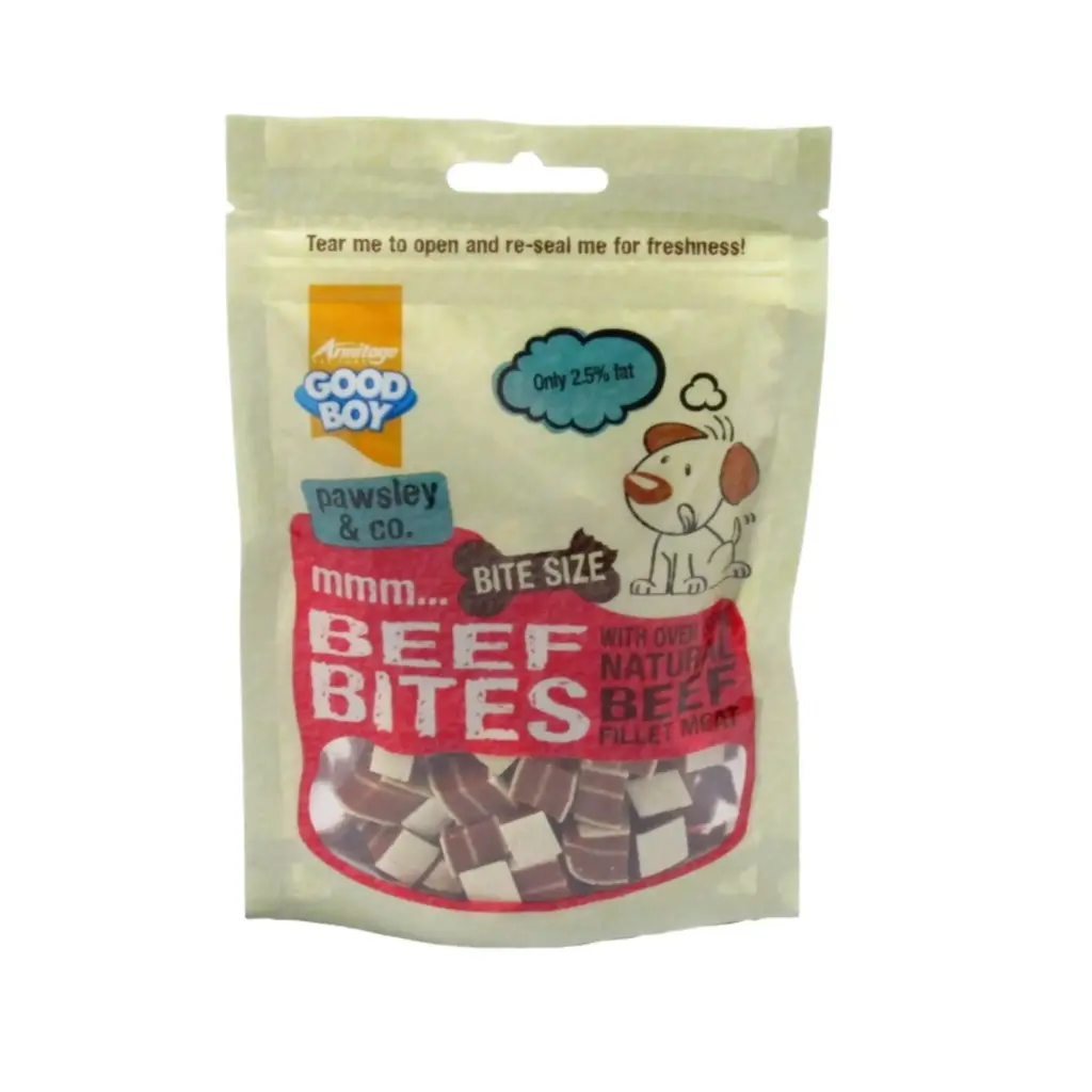 [ART620146] Deli Bites Savory Beef Dog Treats - 65g